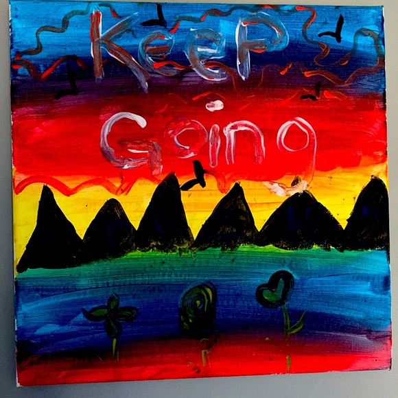 Keep going painting